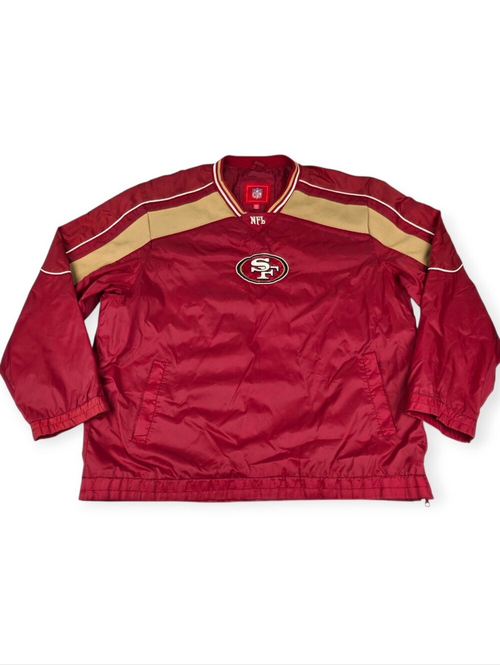 Vintage NFL Team Collection San Francisco 49ers Pullover Windbreaker Mens XL 90s